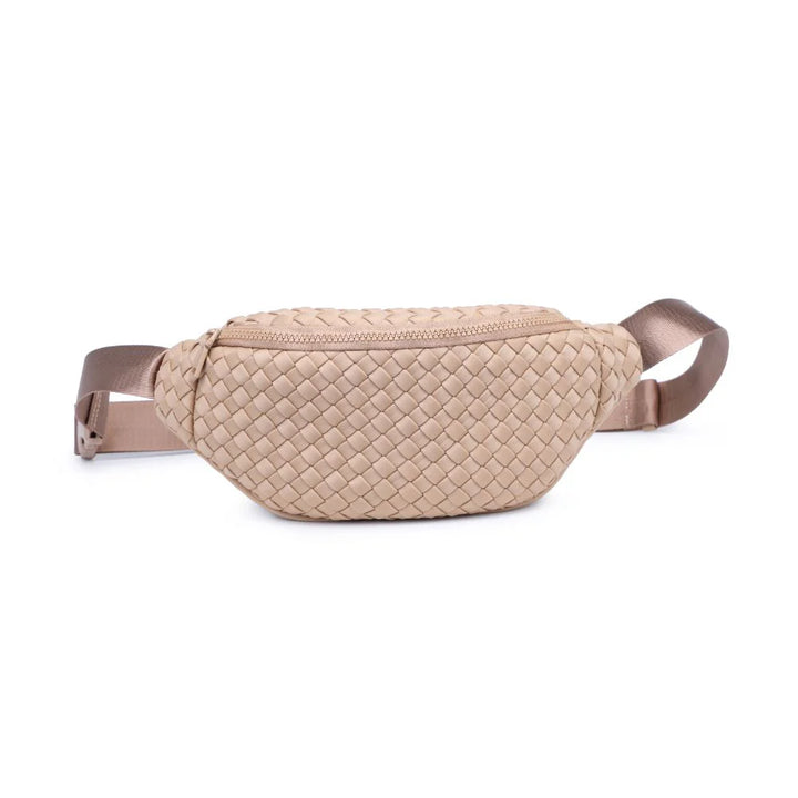 Black AIM HIGH BELT BAG