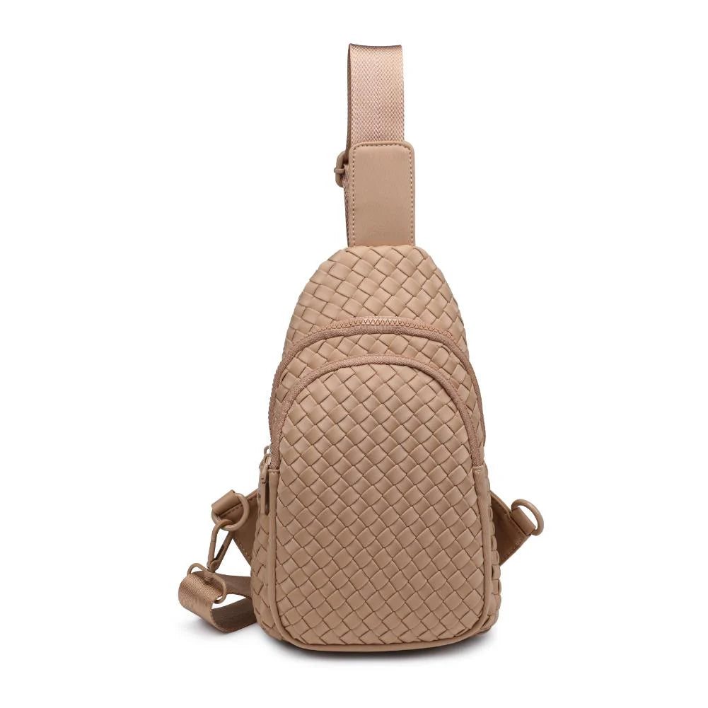 BEYOND THE HORIZON - WOVEN NEOPRENE SLING BACKPACK