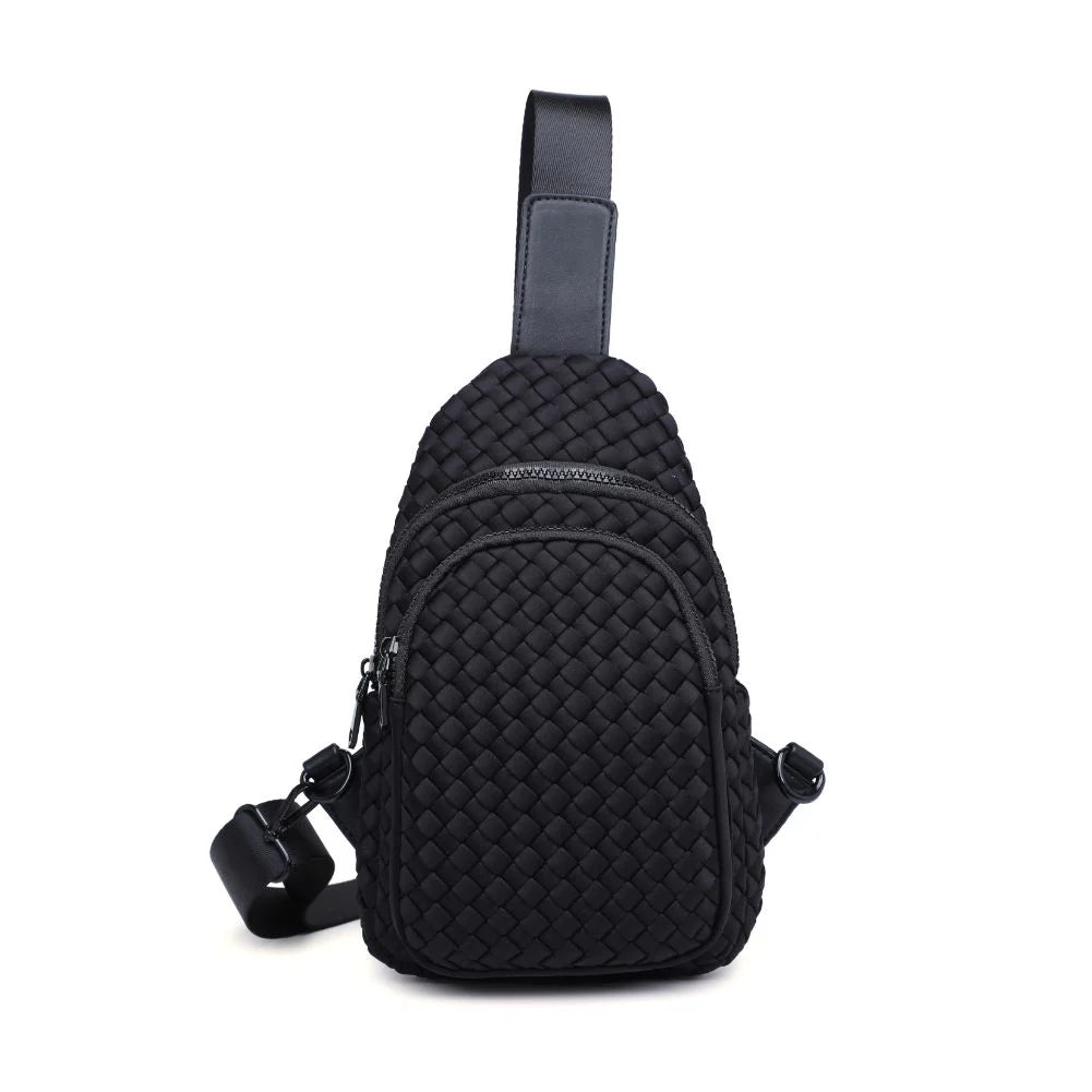 BEYOND THE HORIZON - WOVEN NEOPRENE SLING BACKPACK