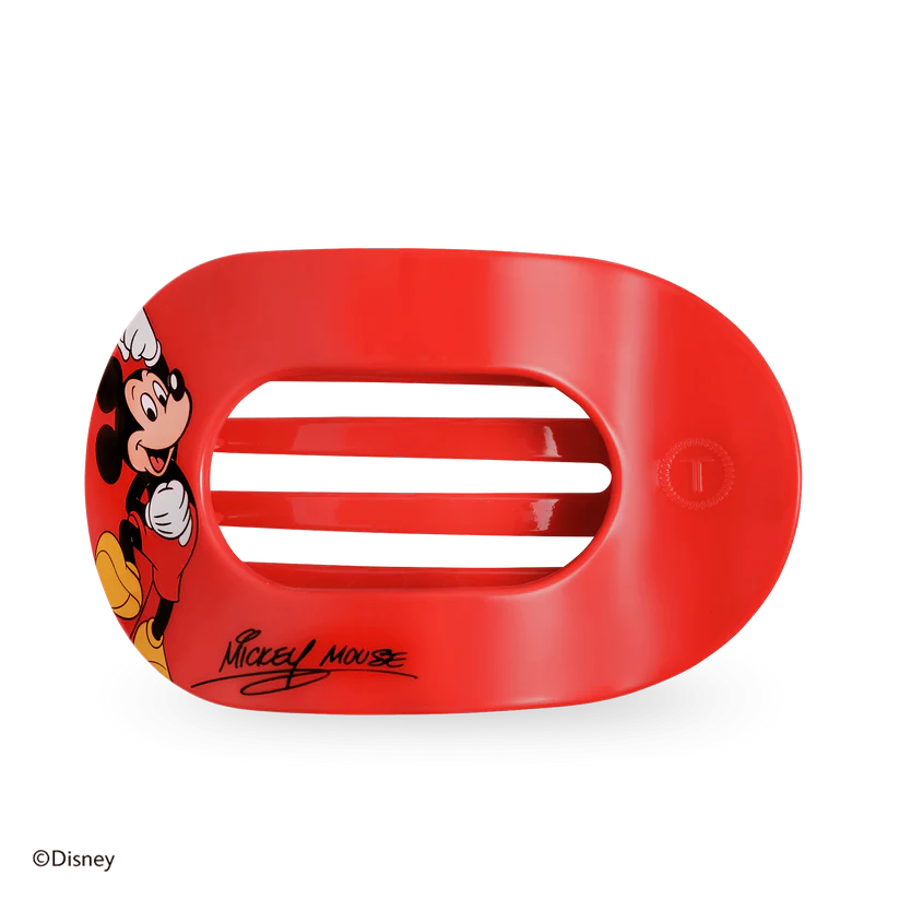 Mickey Mouse Large Flat Round Hair Clip
