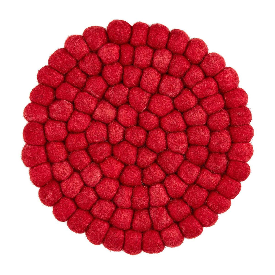 CHRISTMAS POM TRIVETS