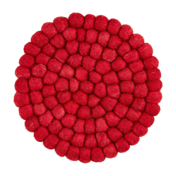 CHRISTMAS POM TRIVETS
