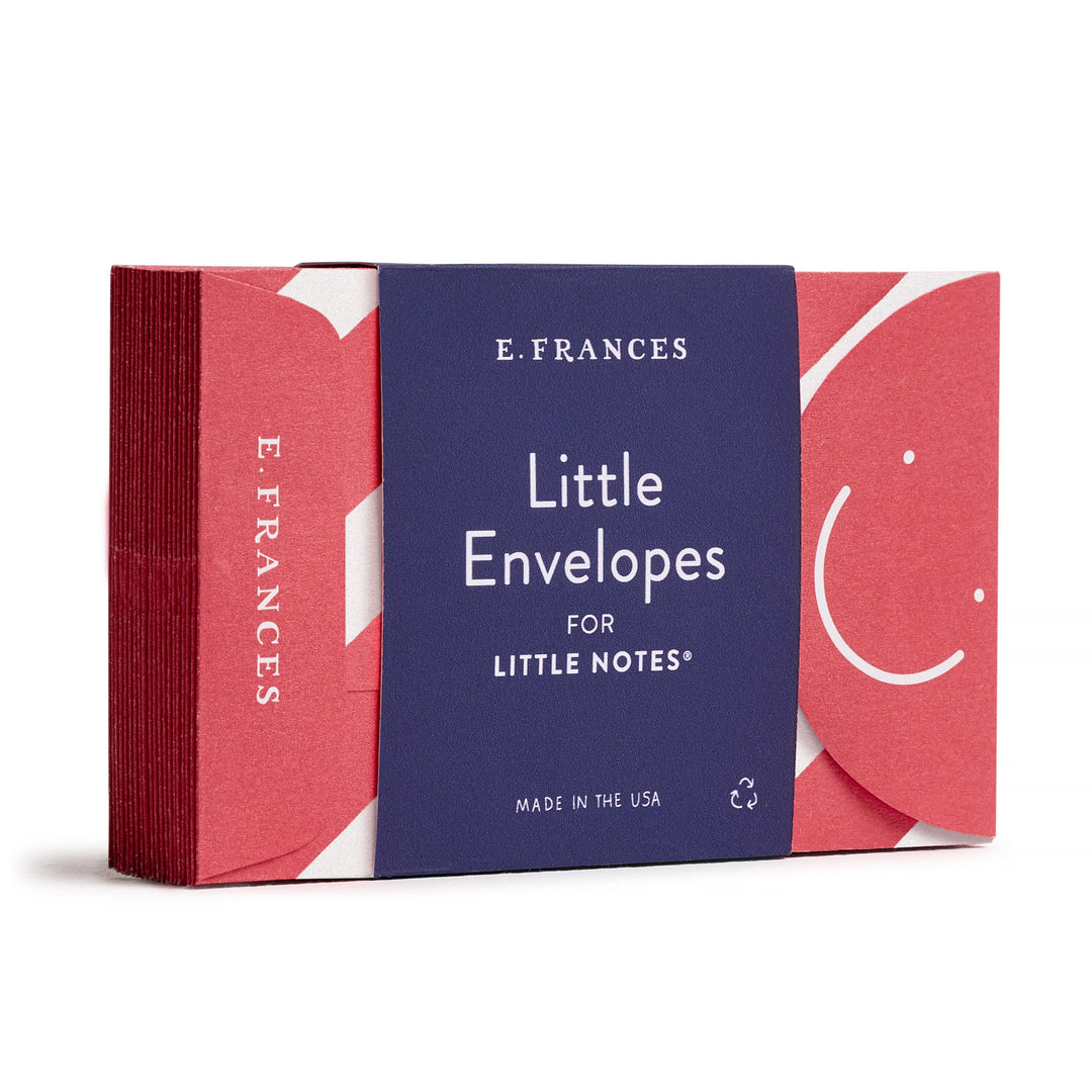 Little Notes Envelopes-Candy Cane Stripe