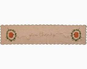 Give Thanks Table Runner