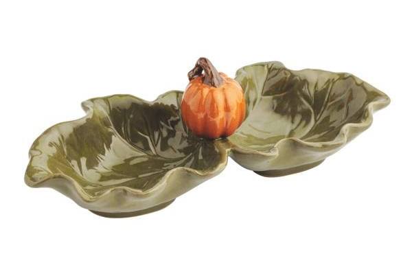 LEAF PUMPKIN DOUBLE TIDBIT