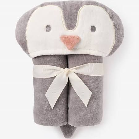 Penguin Baby Bath Wrap