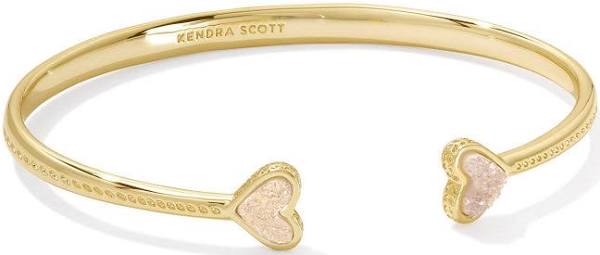 Kendra Scott Framed Ari Heart Cuff Bracelet