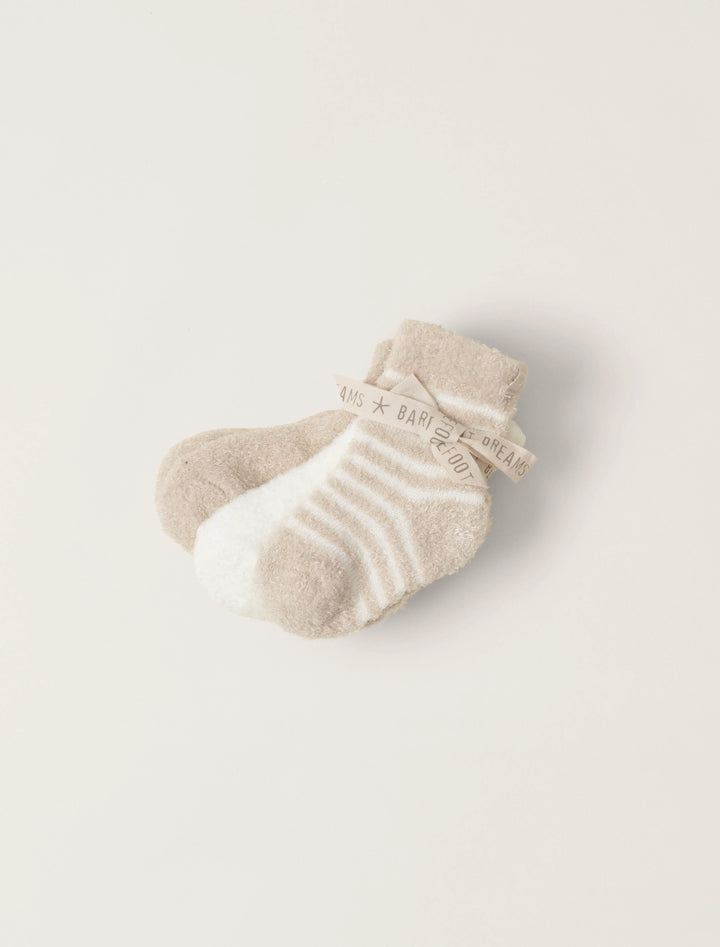 CozyChic Lite® Infant 3 Pack Sock Set