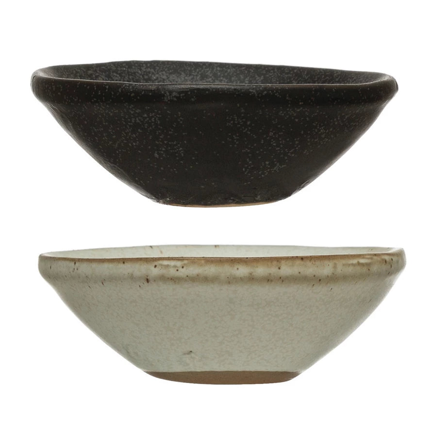 Small Sauce Stoneware Bowl, Matte Finish