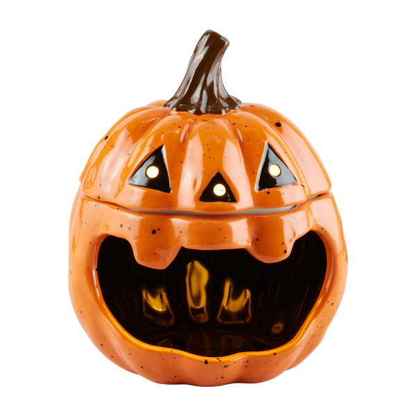 TRICK OR TREAT JACK-O-LANTERN CONTAINER