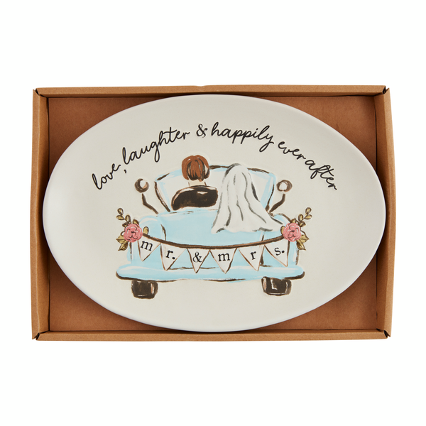 WEDDING BOXED SENTIMENT PLATE
