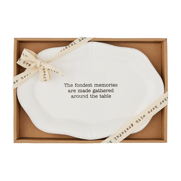 The Fondest Memories Serving Plate